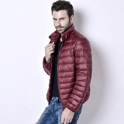  Men Ultralight Puffer Jacket 