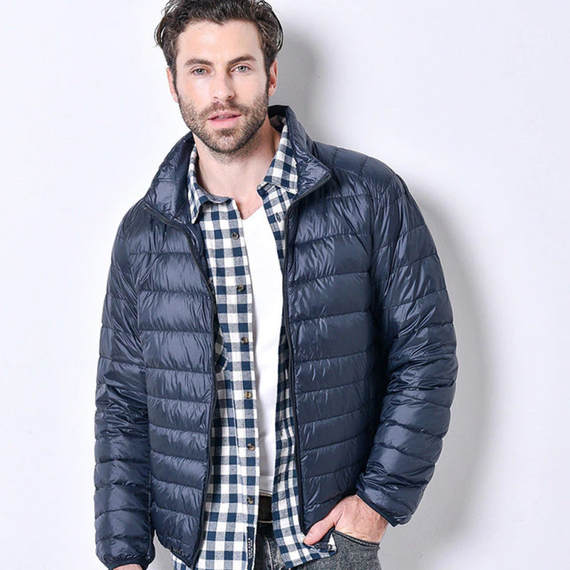  Men Ultralight Puffer Jacket 