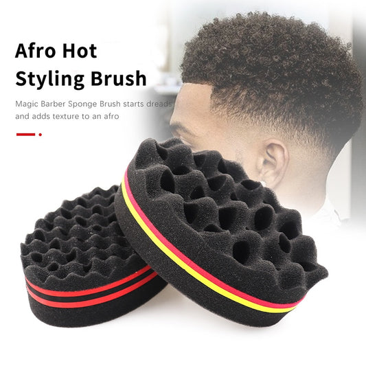 Barber Twist Curl Sponge Dreads Locking Afro Coil Comb