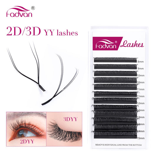 2D/3D 0.05/0.07 Faux Mink C/D/L 8-15mm Natural Soft Brazilian Eyelash Extension