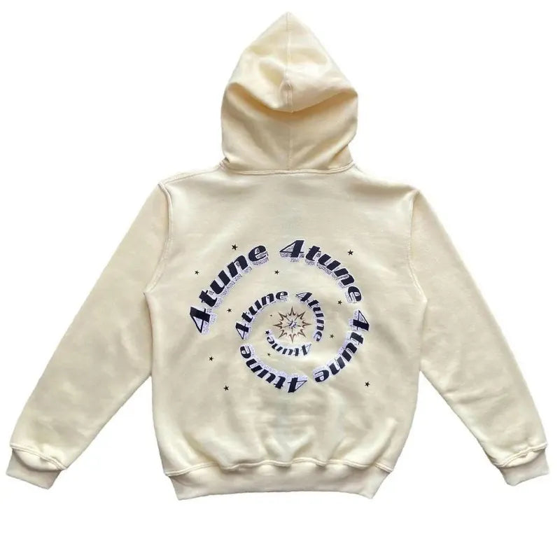 Starry Letter Print Unisex Hoodie